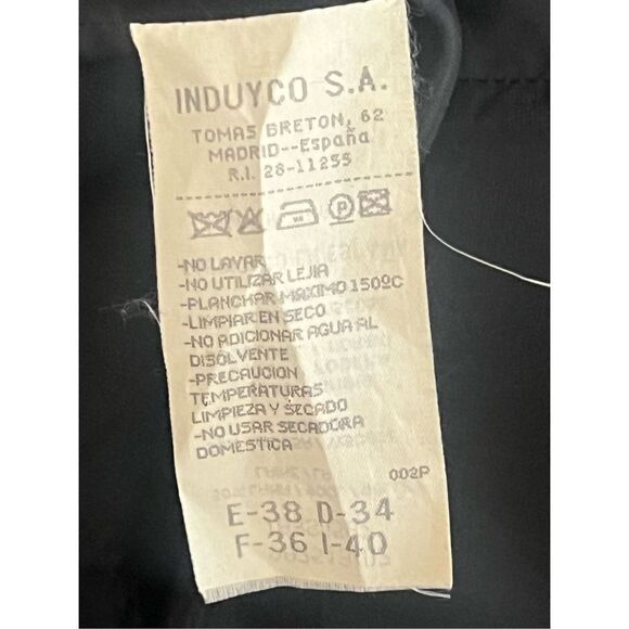 Tintoretto Navy Tailored Long Sleeve Wool Blazer Suit Jacket - Picture 5 of 6